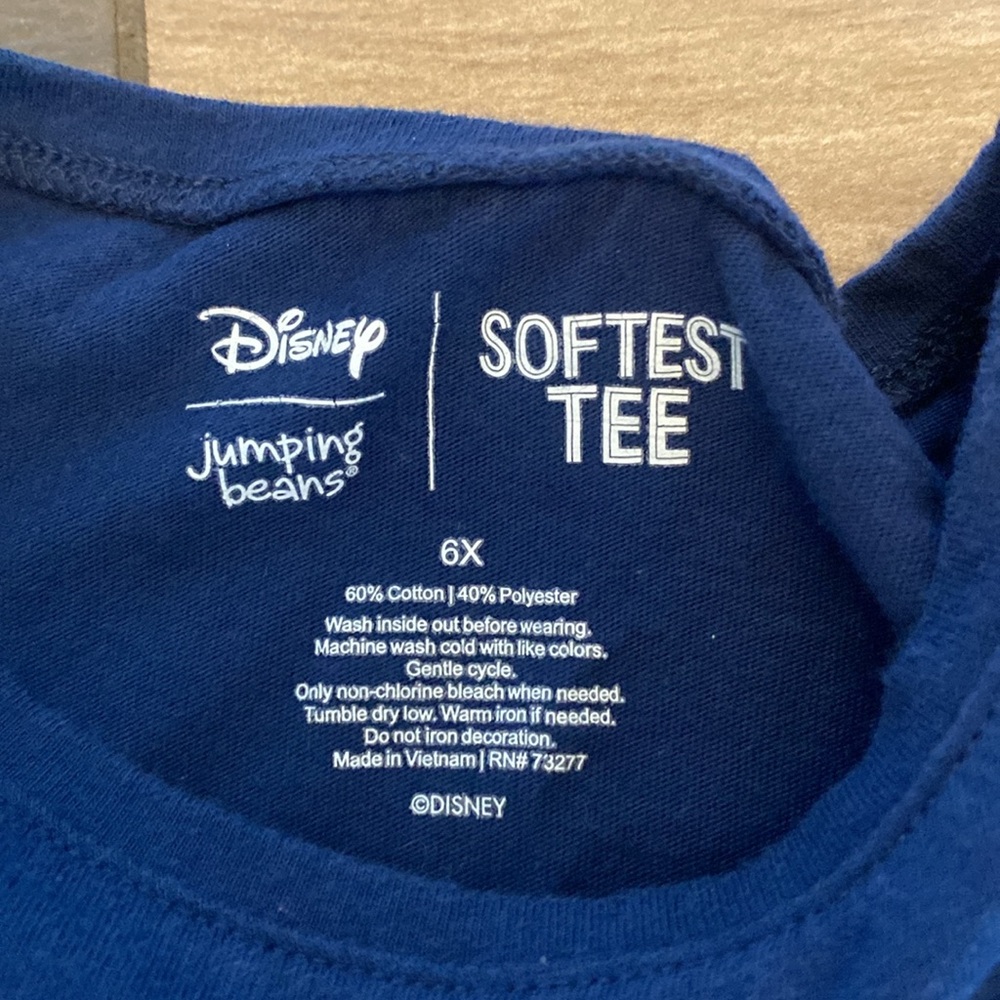 Jumping Beans Disney Frozen Elsa short sleeve tee 6x - Picture 3 of 4
